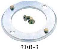 Adaptor Heavy Duty QUICKFIX 4-bolt flat base