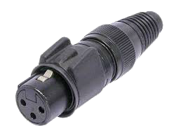 Разъем Neutrik NC3FX-HD-B